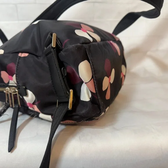 Kate Spade Black Floral Women's Backpack - Picture 7 of 10